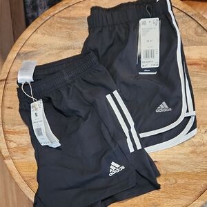2 Adidas Womens M shorts